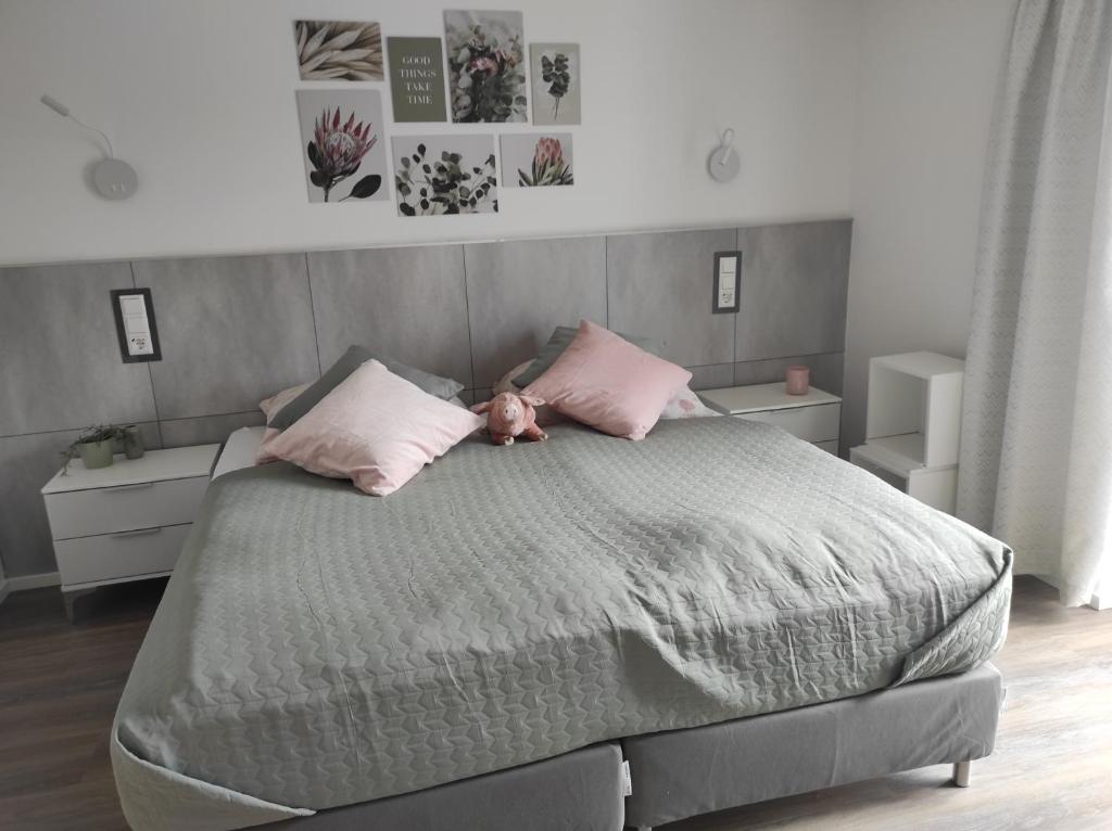 Schlafzimmer 1 als Doppelbett